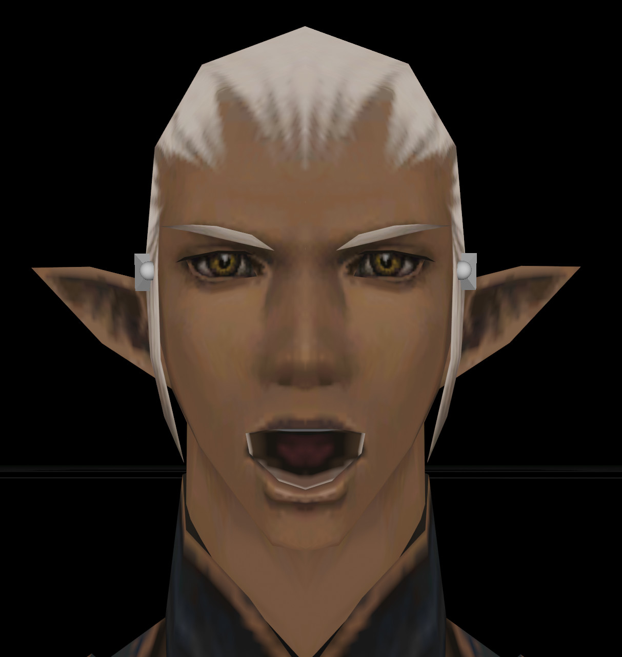 Elvaan male 5A horrendous vanilla mouth texture