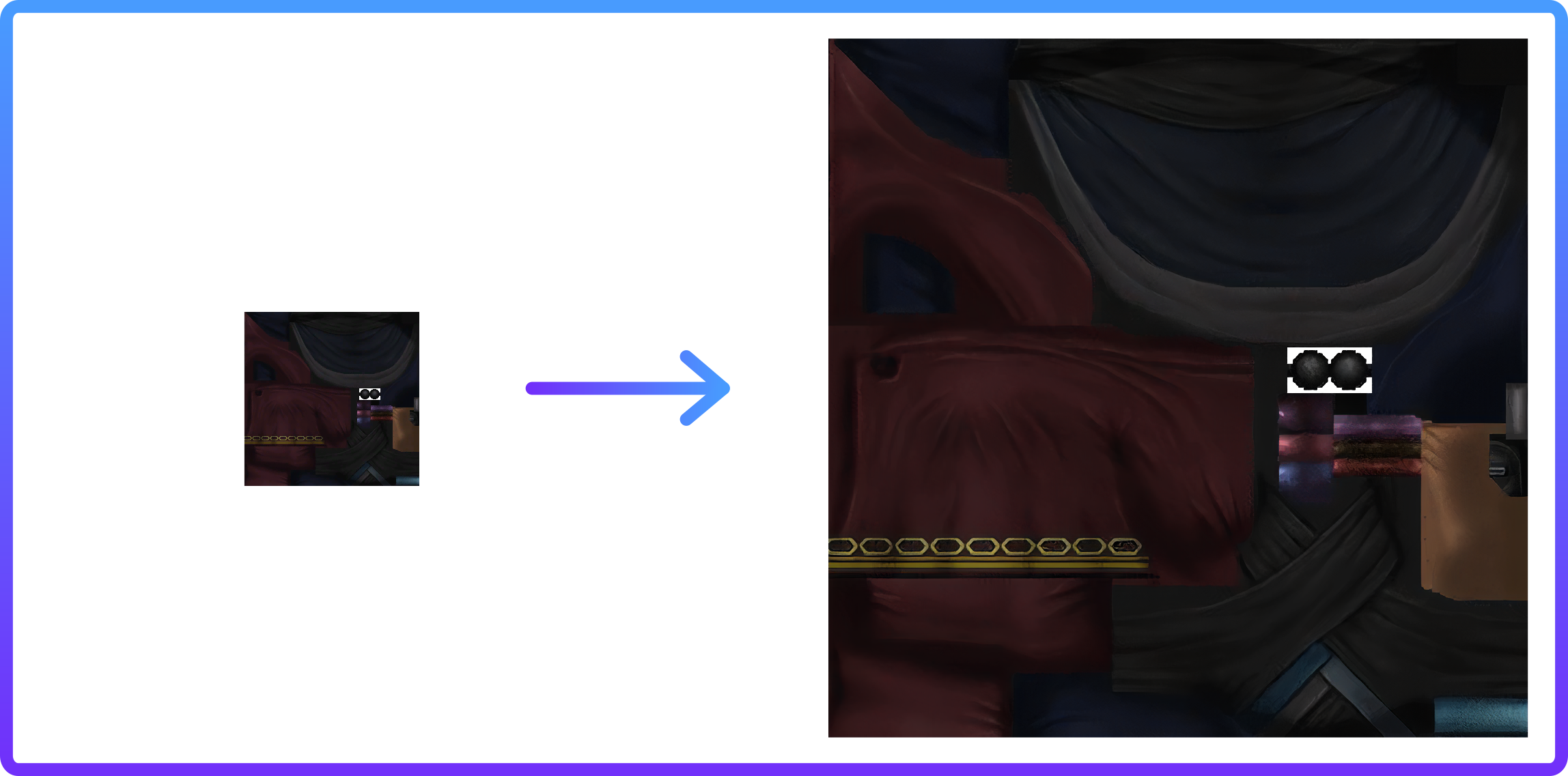 Kam’lanaut clothing upscaled texture