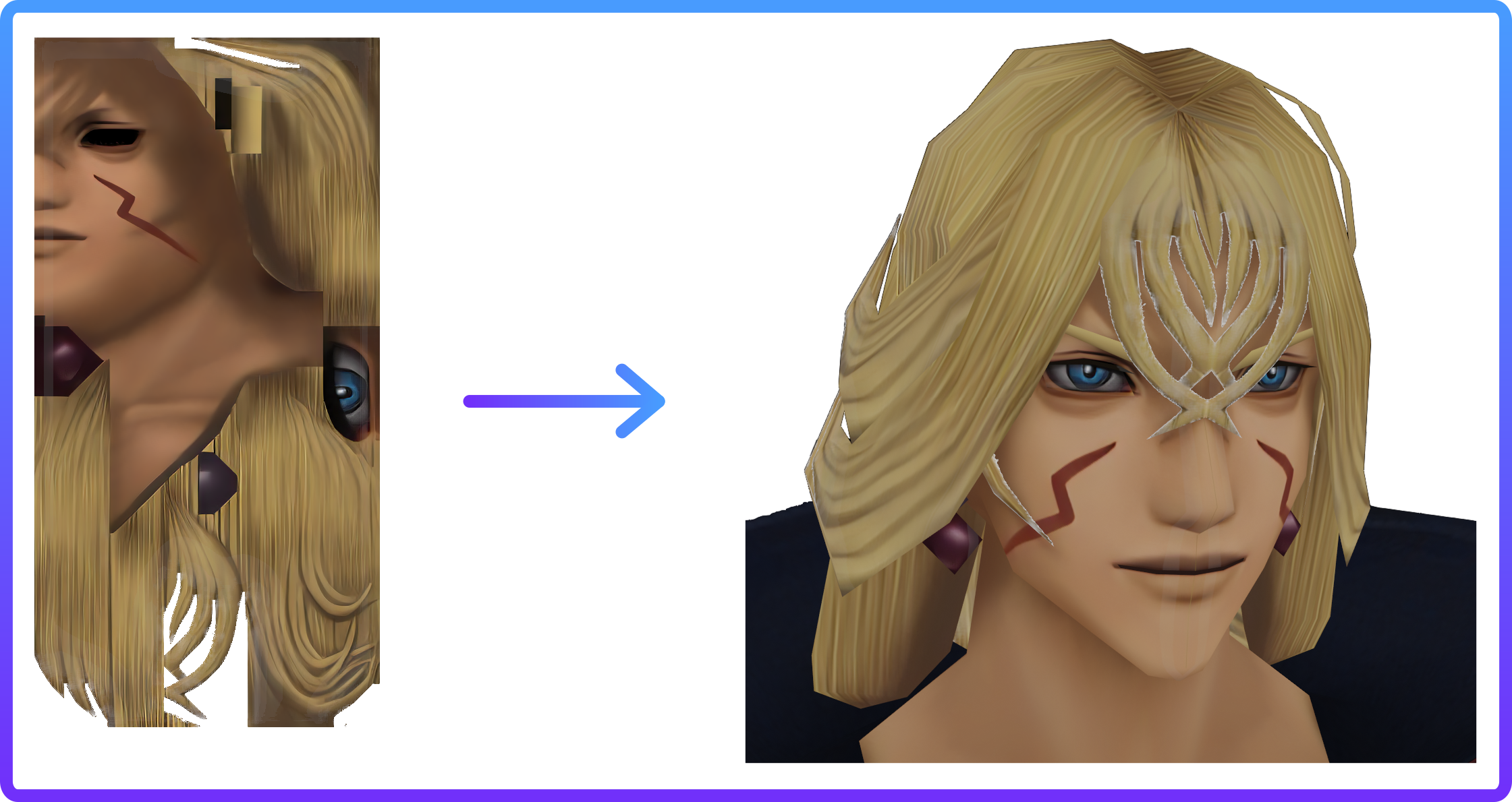 Kam’lanaut bad texture padding example